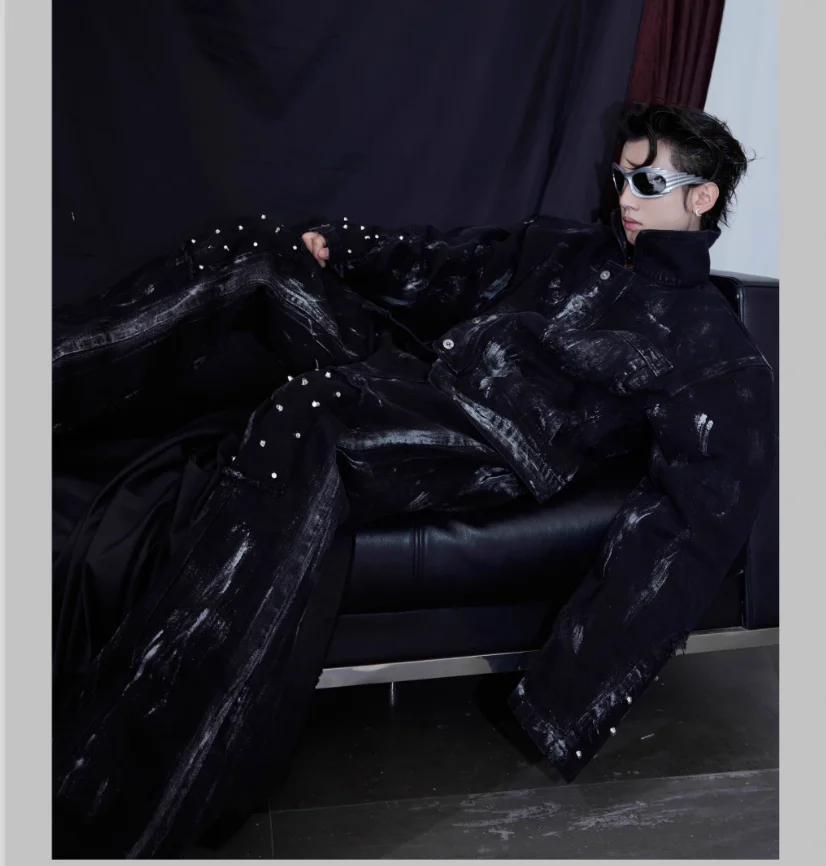 Grunge Cyberpunk Cargo Pants - 6