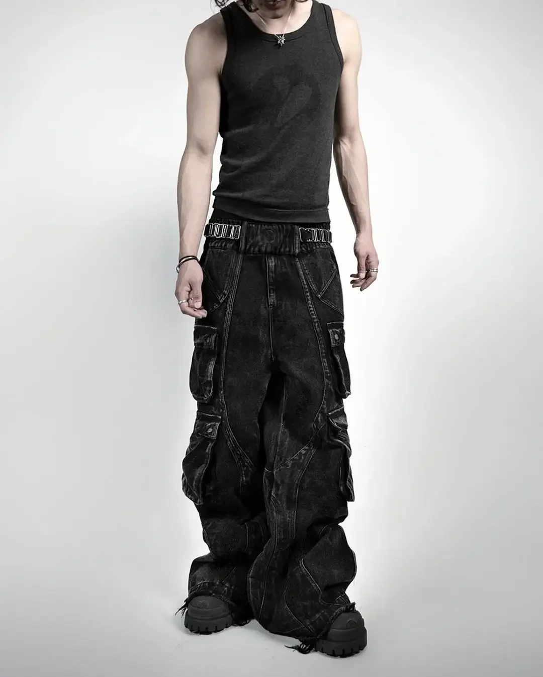 Techwear Cargo Pants - 5
