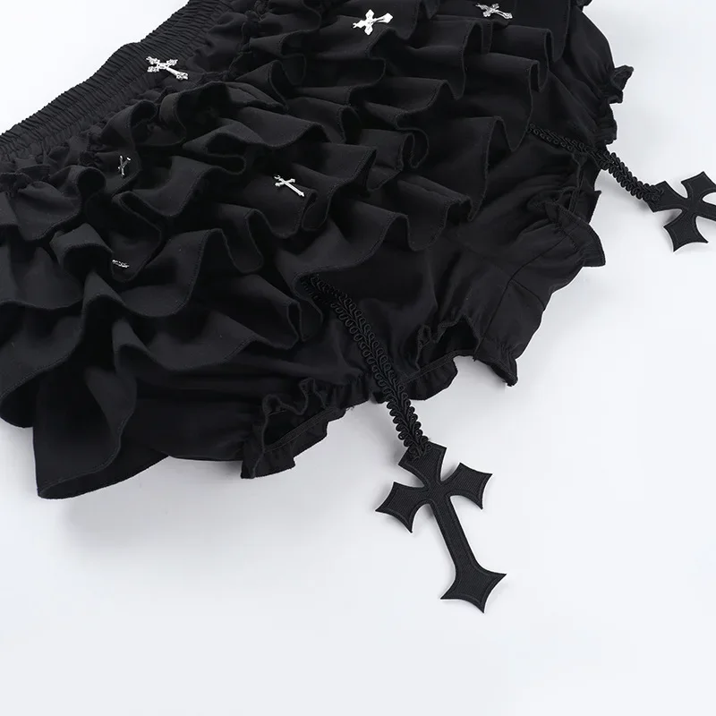 Gothic Lolita Ruffle Skirt - 13