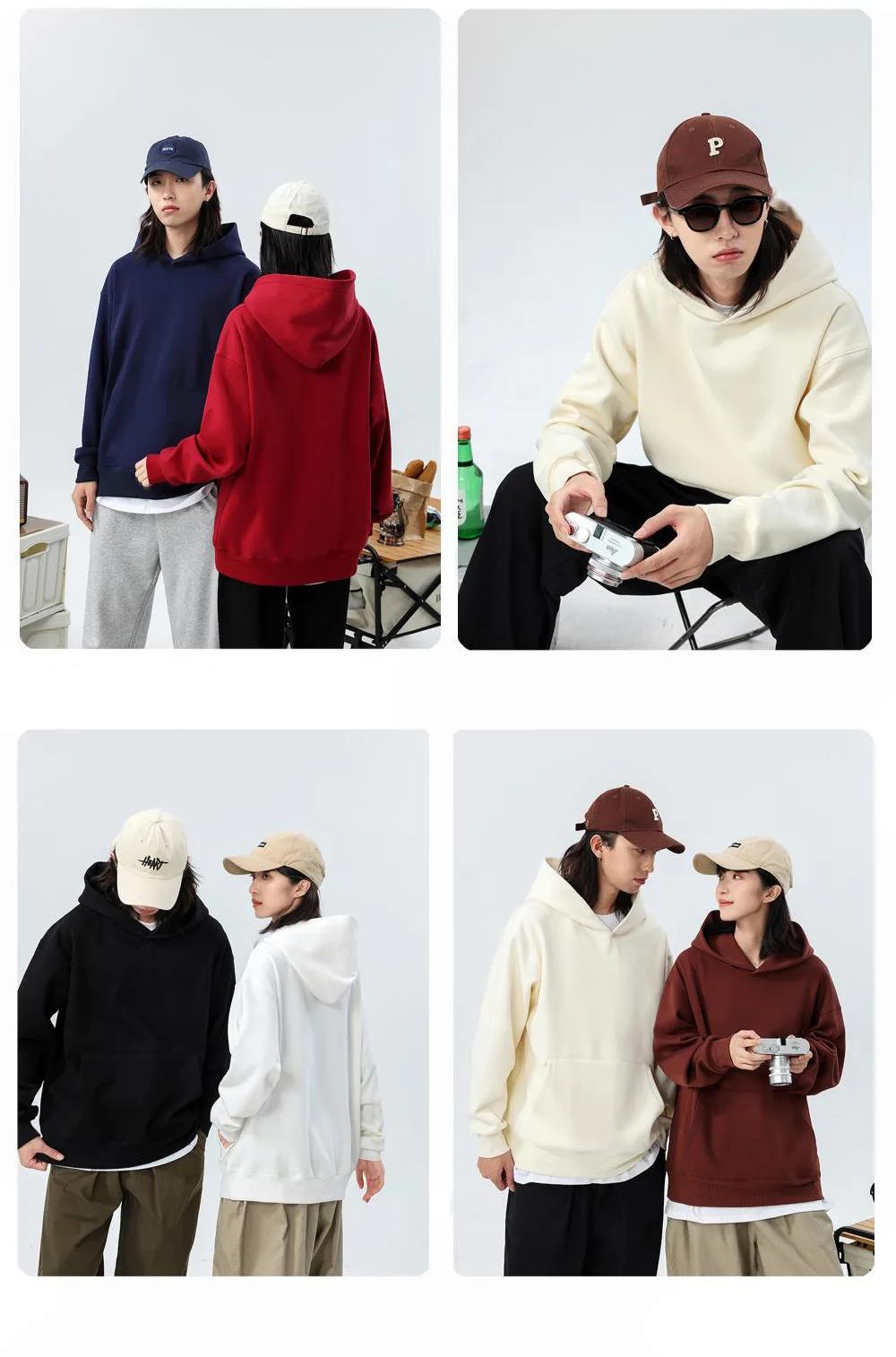 Minimalist Streetwear Oversized Hoodie - 9