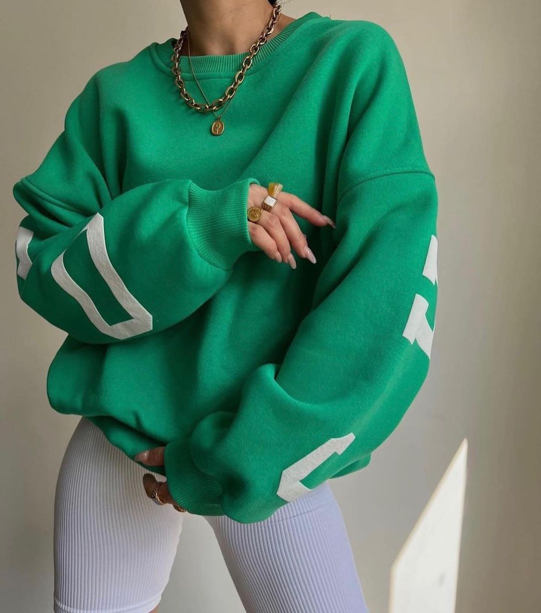 Streetwear Athleisure Oversized Sweatshirt - 3