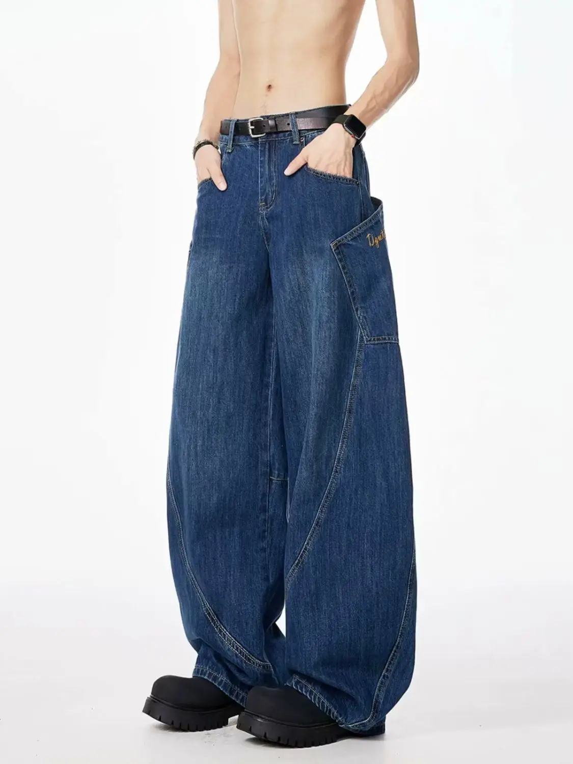 Skater Girl Baggy Cargo Pants - 5