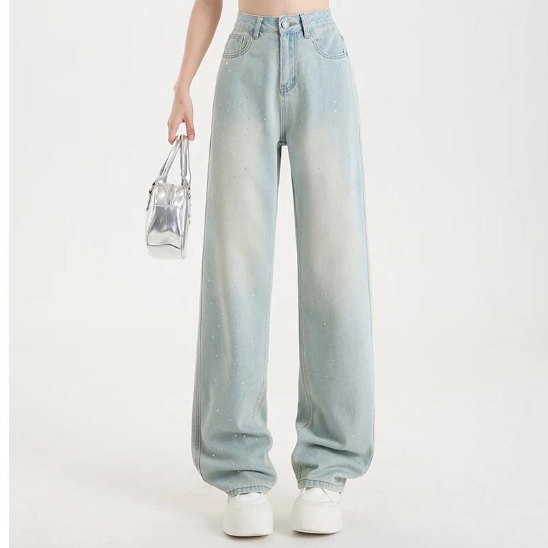 Y2K Streetwear Bedazzled Trousers - 6