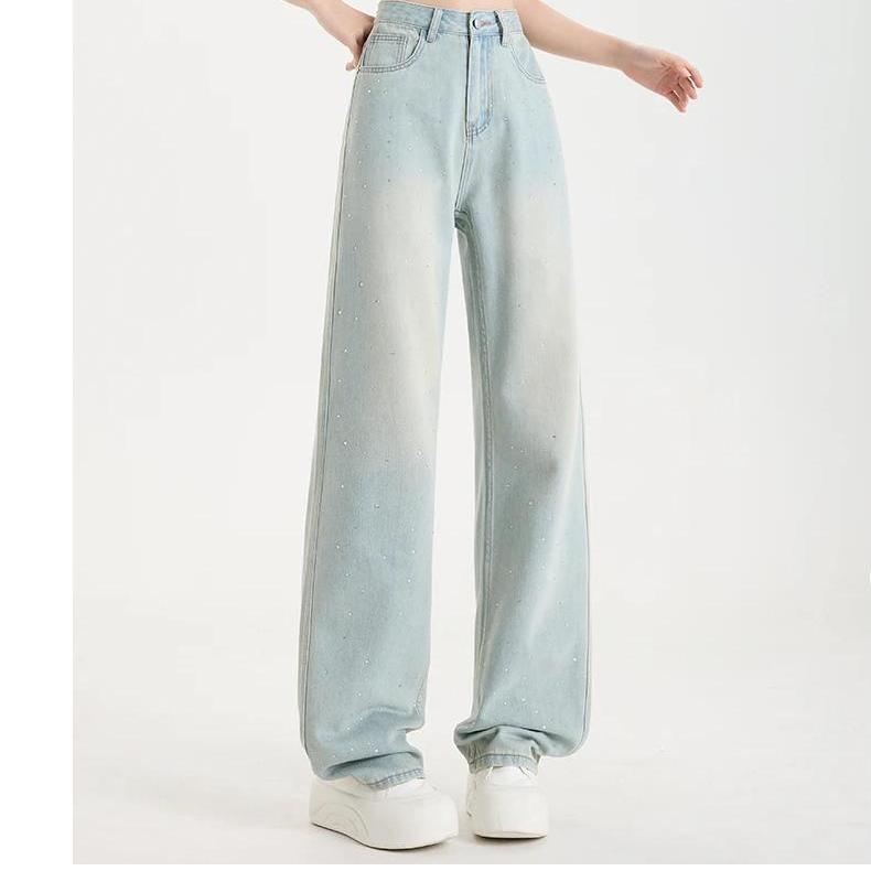 Y2K Streetwear Bedazzled Trousers - 8