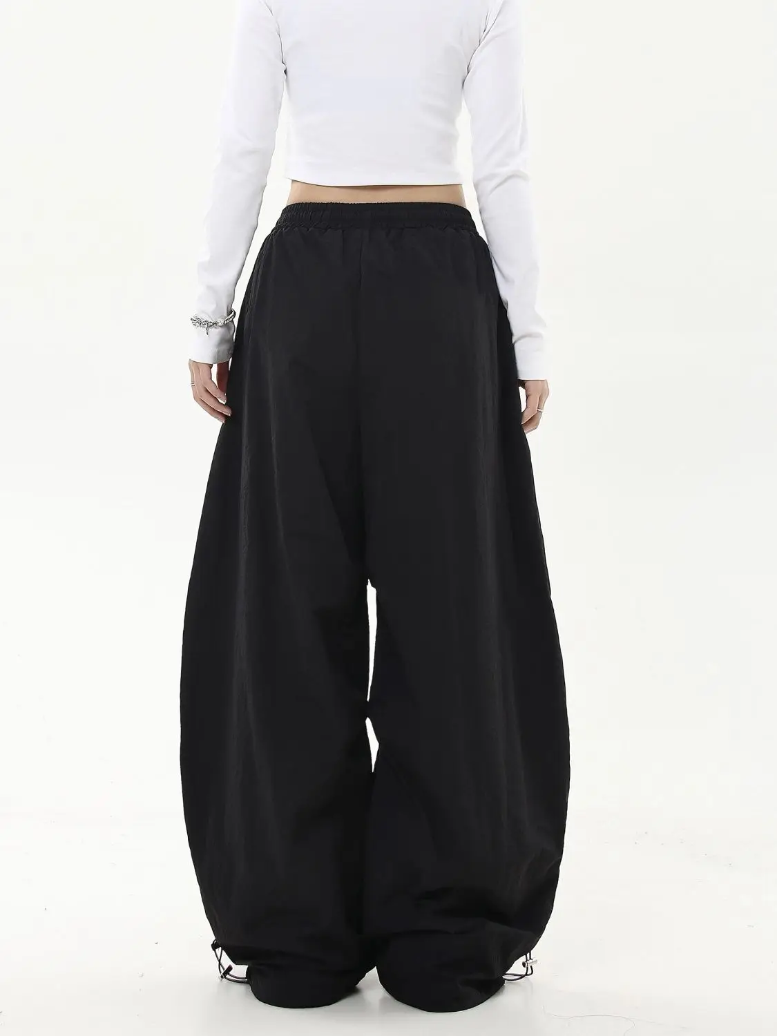 Minimalist Streetwear Baggy Cargo Pants - 6