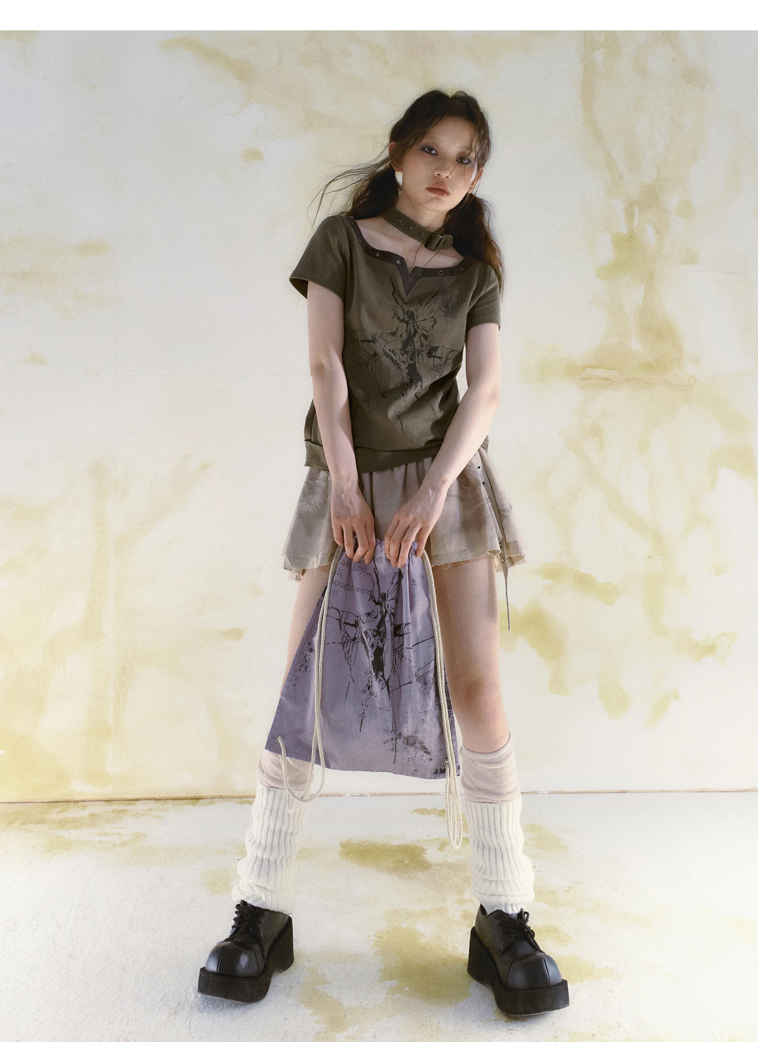 Gothic Punk Graphic T-Shirt - 7