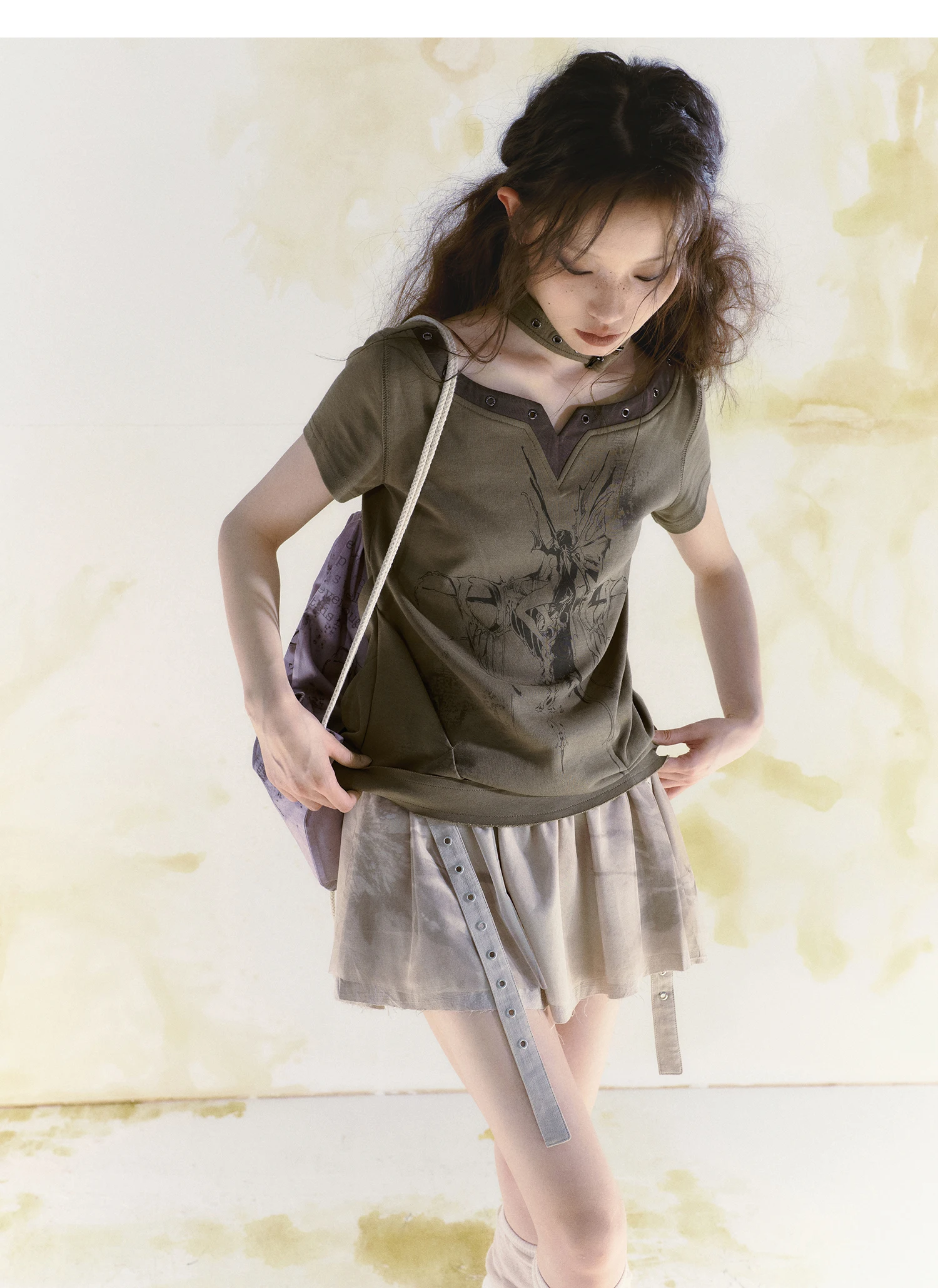 Gothic Punk Graphic T-Shirt - 4