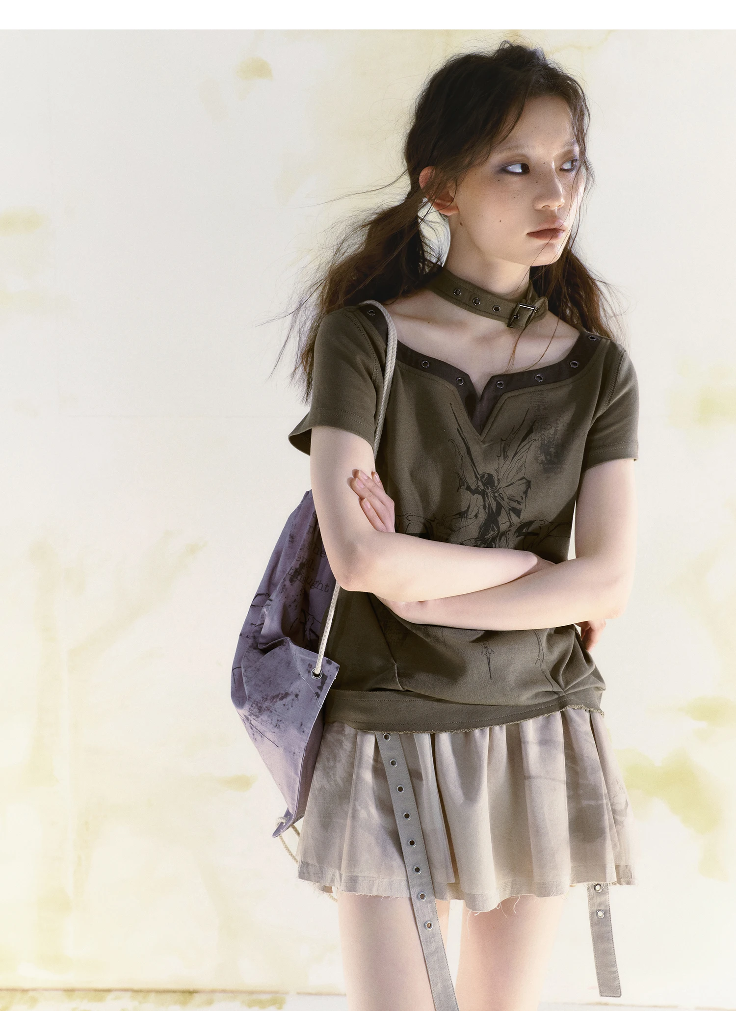 Gothic Punk Graphic T-Shirt - 5