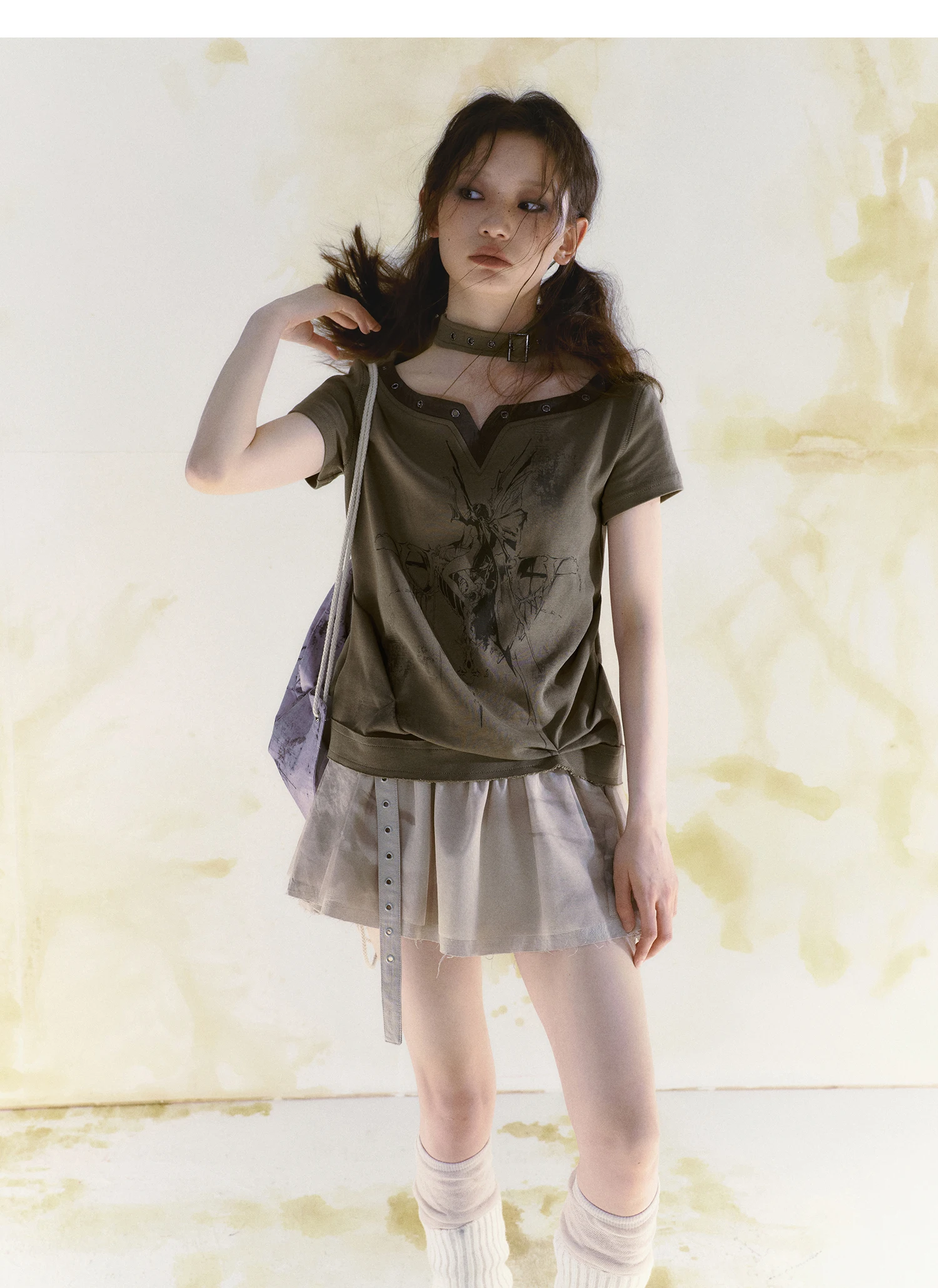 Gothic Punk Graphic T-Shirt - 2