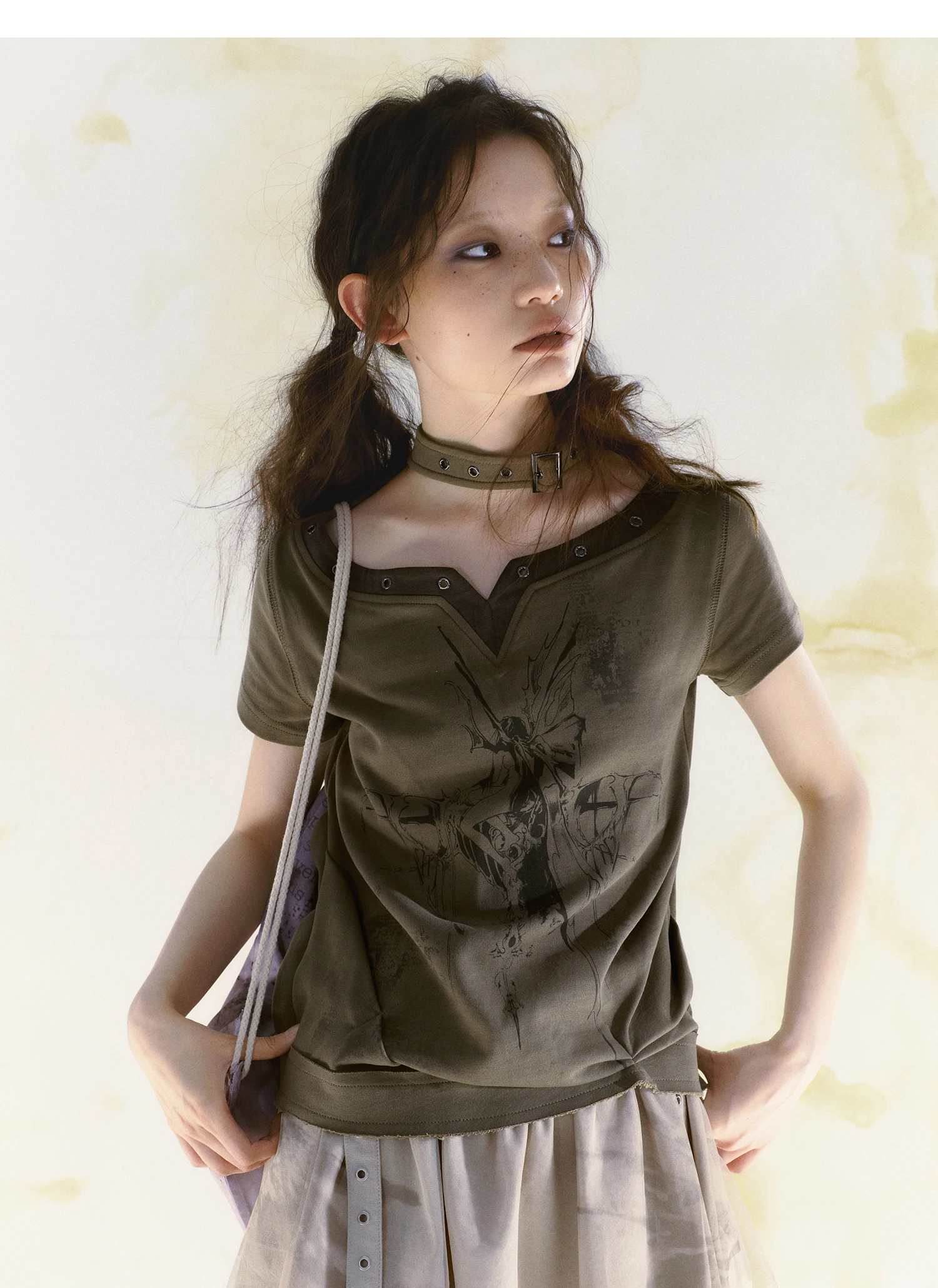 Gothic Punk Graphic T-Shirt - 9