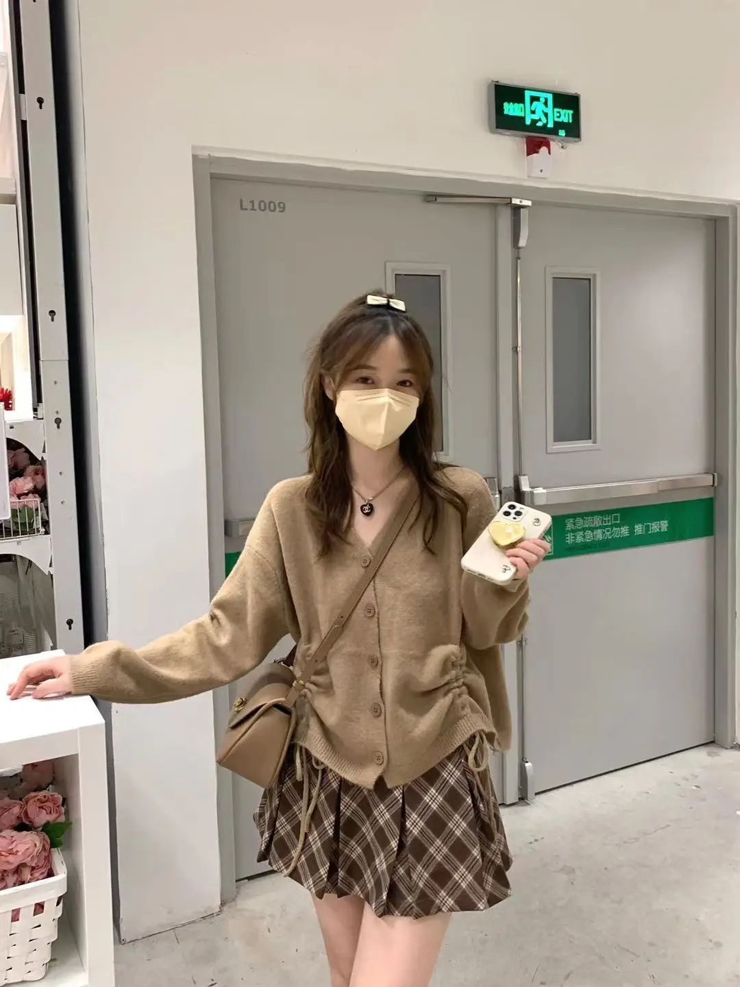 Dark Academia Plaid Pleated Skirt - 9