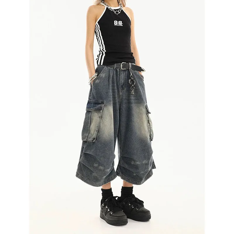 Grunge Streetwear Cargo Pants - 2