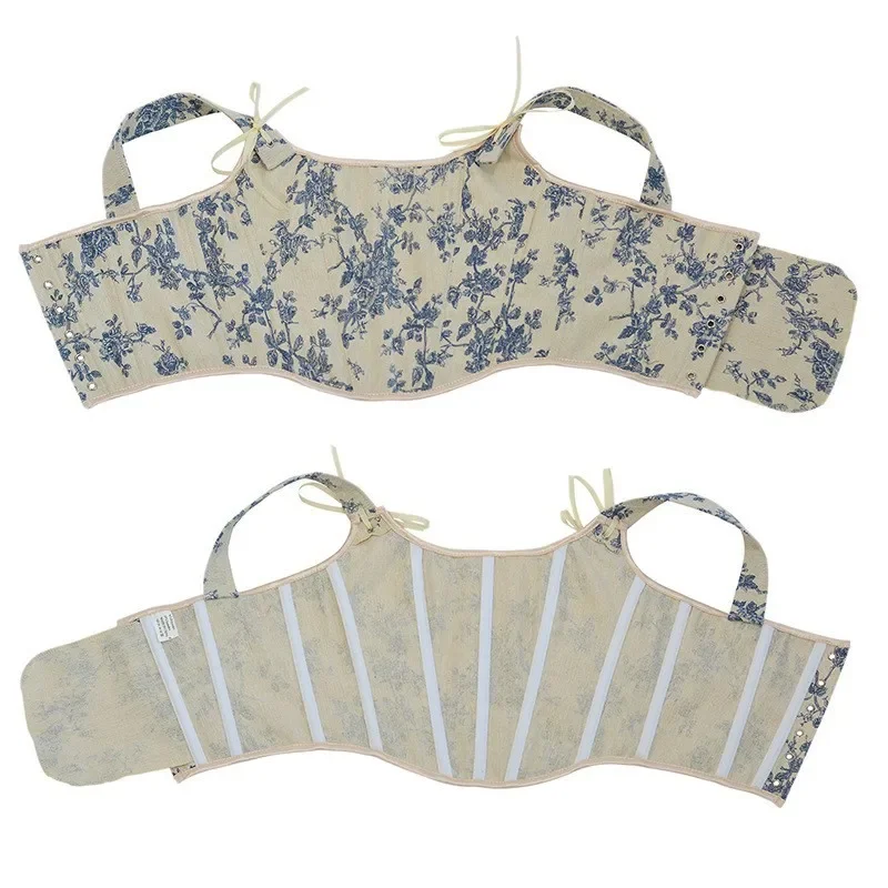 Coquette Floral Lace-Up Corset - 25