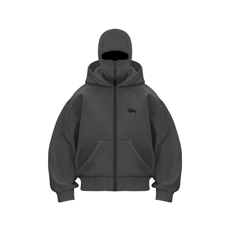 Dark Mori Kei Balaclava Hoodie - 9