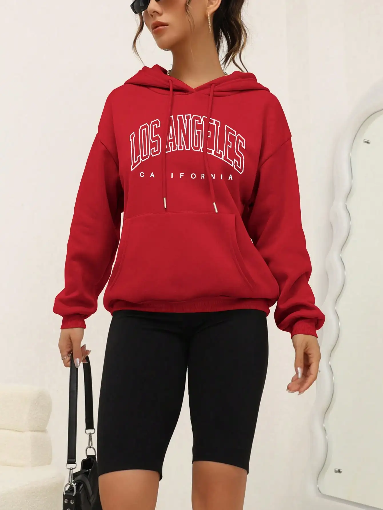 Y2K Sporty Vintage Los Angeles Hoodie - 5 Y2K Sporty Vintage Los Angeles Hoodie - 5