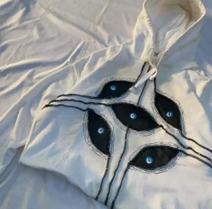 Cyberpunk Biomechanical Hoodie - 7