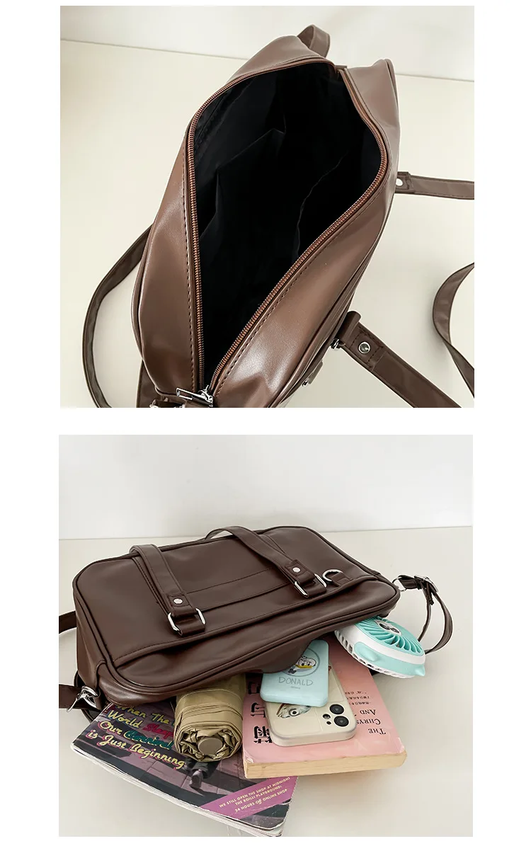 Preppy Style Shoulder Bag - 32