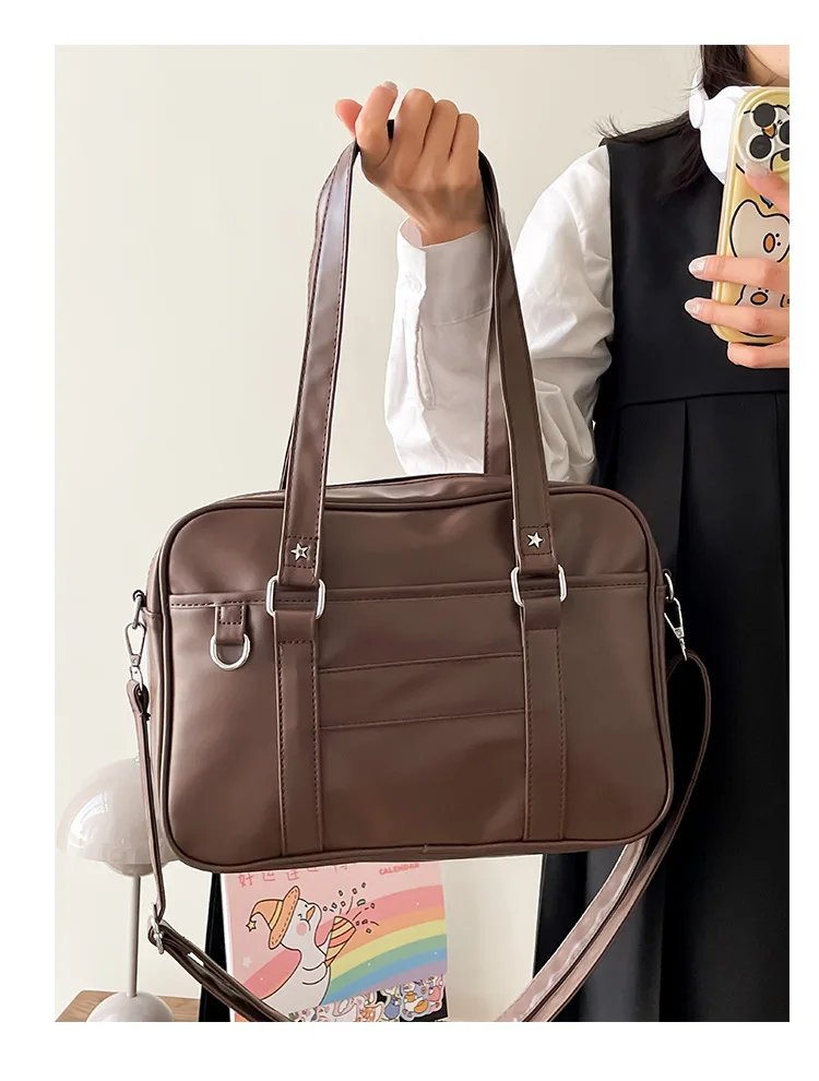 Preppy Style Shoulder Bag - 19