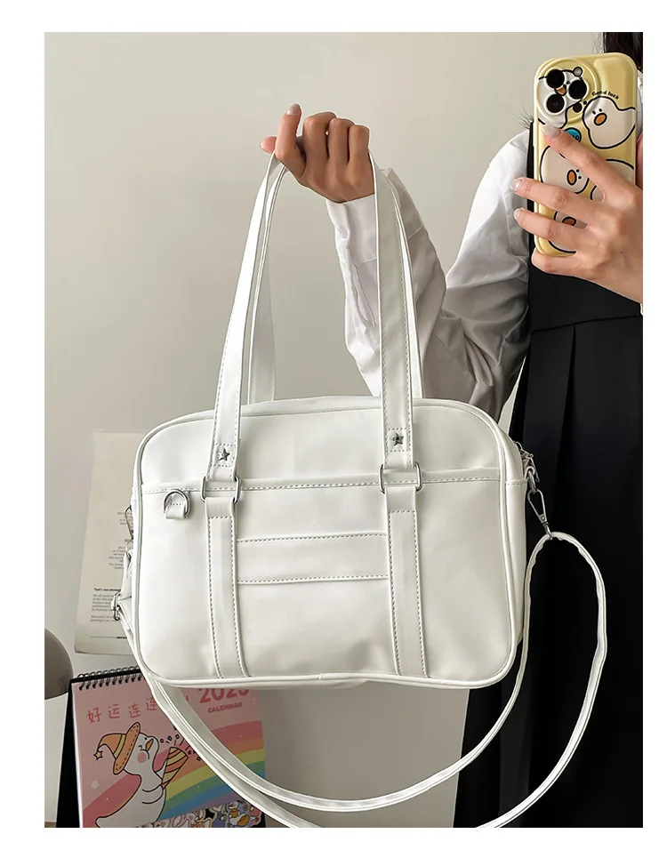 Preppy Style Shoulder Bag - 20