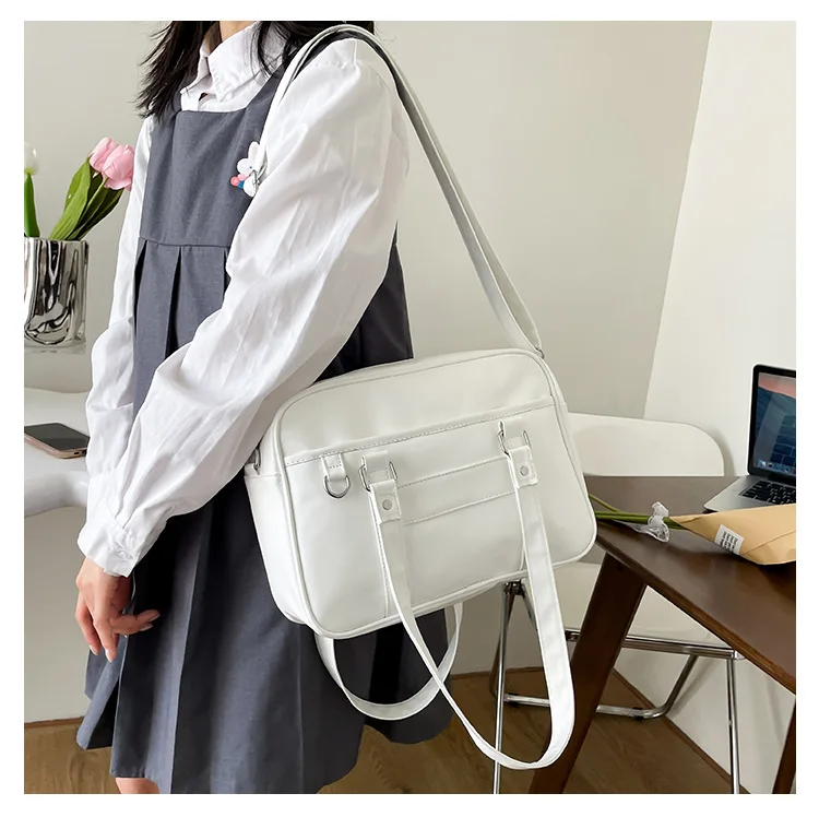 Preppy Style Shoulder Bag - 11