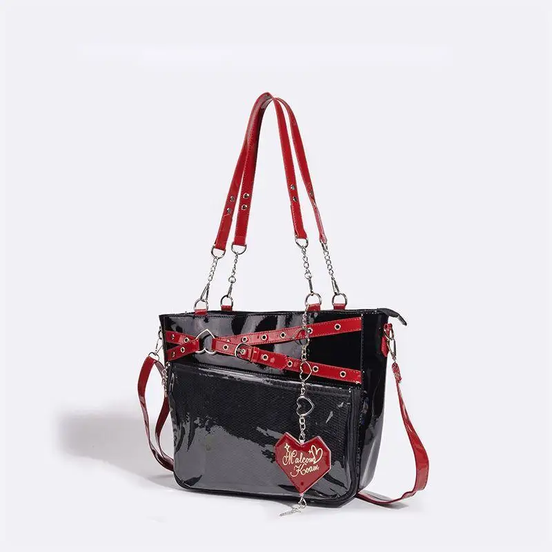 Y2k Gothic Aesthetic Underarm Bag - 12